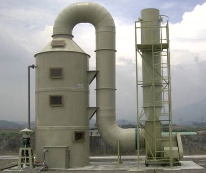 酸霧凈化塔的安裝需要注意事項及其優勢 酸霧凈化塔